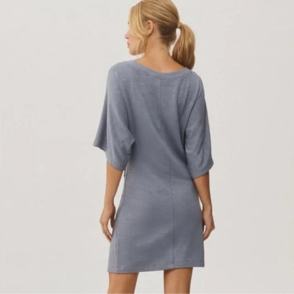 Anthropologie Daily Practice Side Twist Tee Dress M - Picture 2 of 7